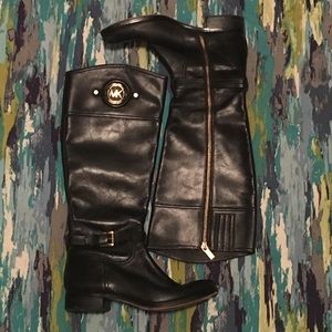 Michael Kors Black Riding Boots