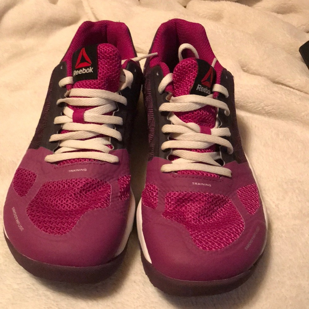 Reebok trainers. Worn once. Size 8US