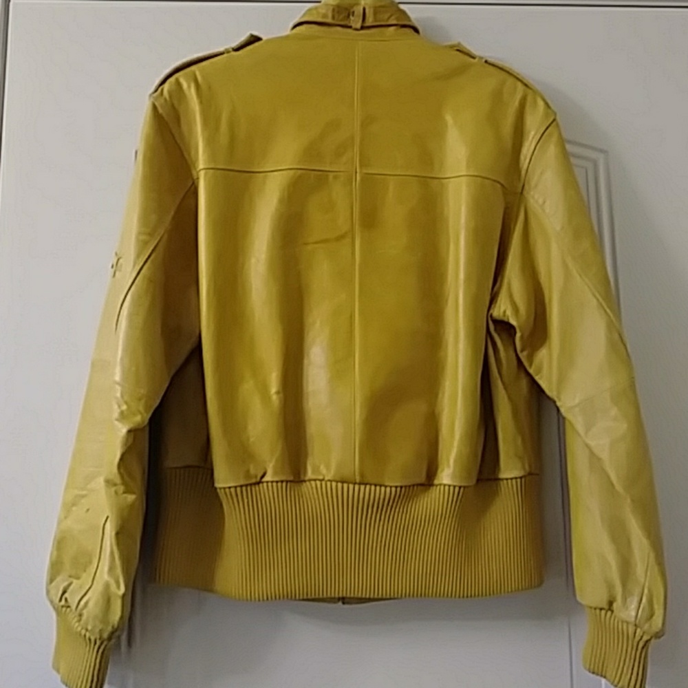 PELLE~WOMENS LEATHER JACKET SIZE 14 - Picture 6 of 8