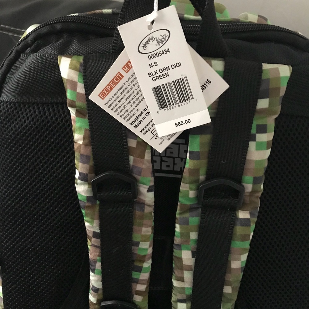 *sold* Minecraft pattern back pack - Picture 4 of 5