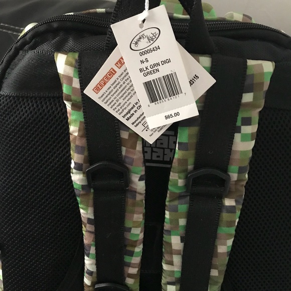 *sold* Minecraft pattern back pack - Picture 4 of 5