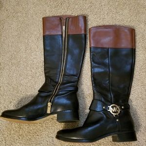 Michael Kors Leather Boots
