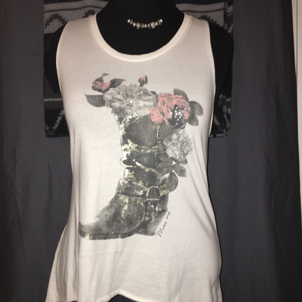 Miss Me Twist-Knot Back Tank