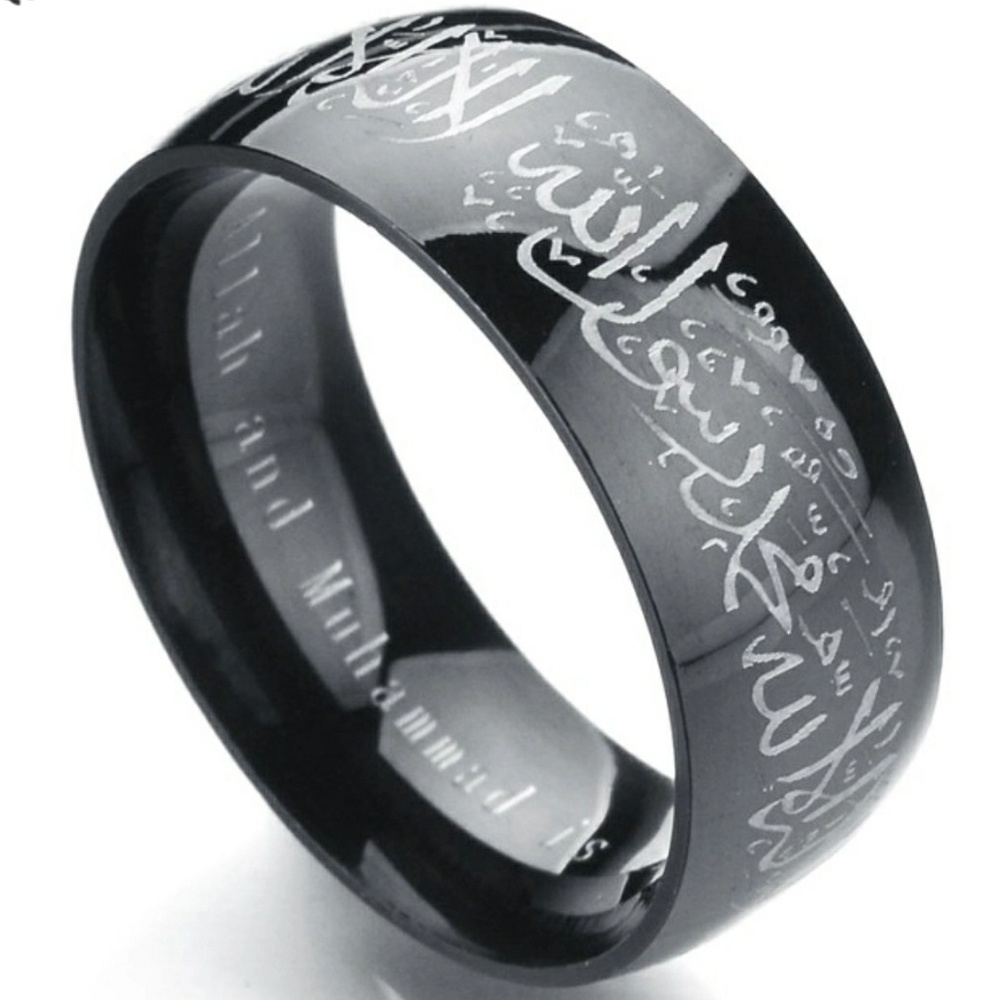 Men's stainless steel ring