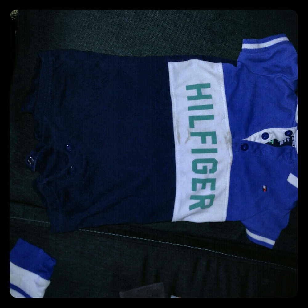 Tommy Hilfiger one piece for a boy.