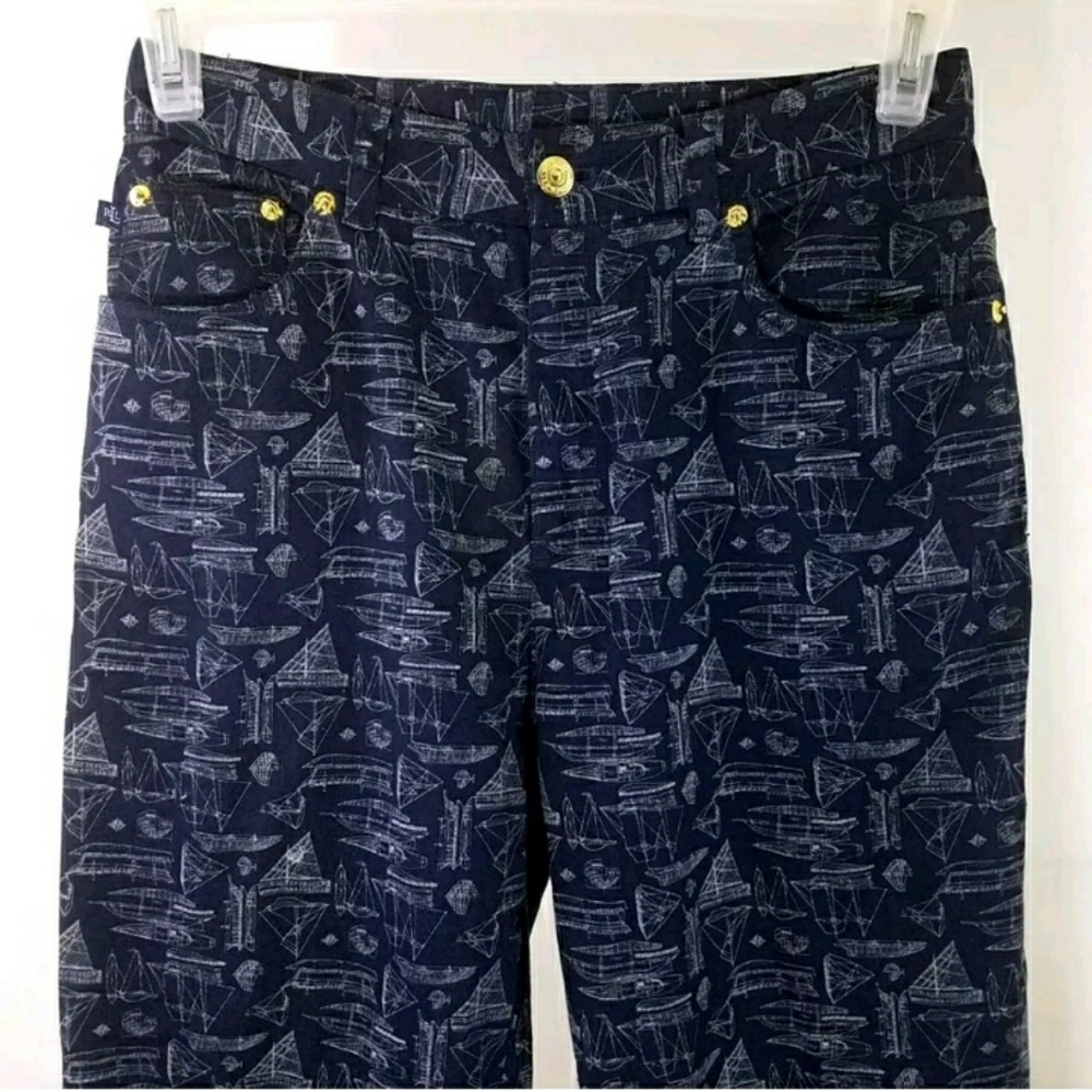 Lauren Ralph Lauren nautical sailing pants Size 8