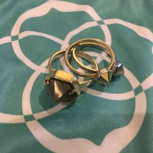 🎉SALE🎉 KENDRA SCOTT 3 RING SET ‼️