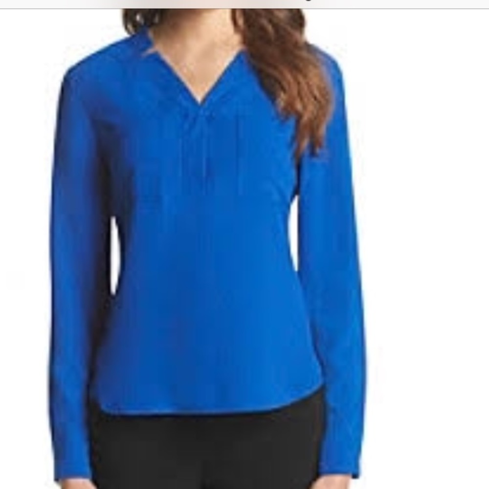 Beautiful Deep Blue Nine West Blouse