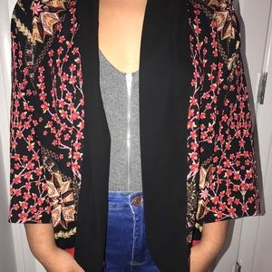 Multicolored Wide Arm Kimono!