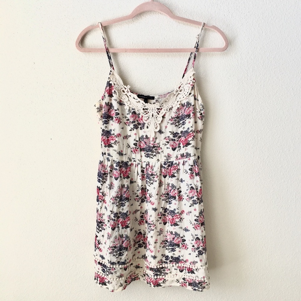 Cute Floral Tunic Dress