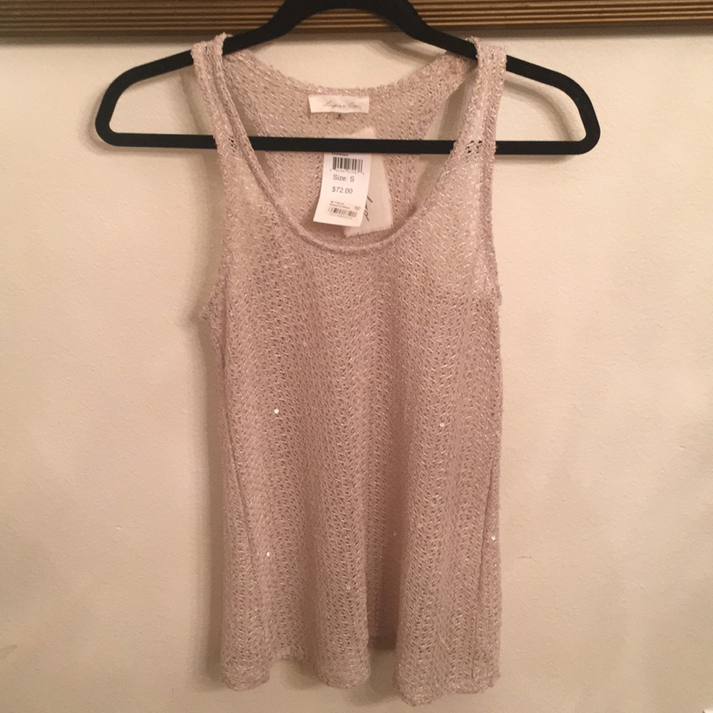 Sparkly tank top