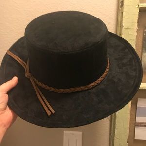 Wide Brim Boater Hat