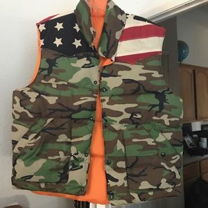 American Denim reversible vest