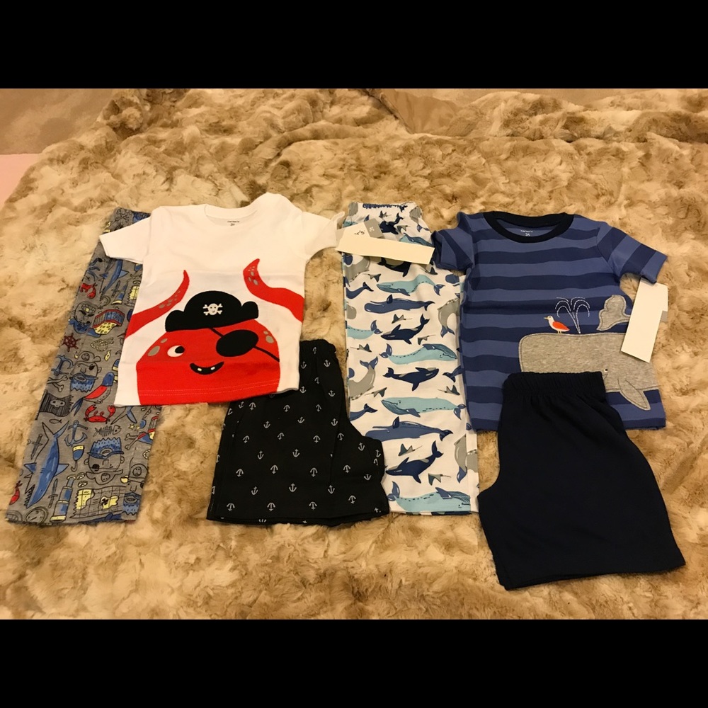 2 set of 3 pieces pajama from Carter -3T