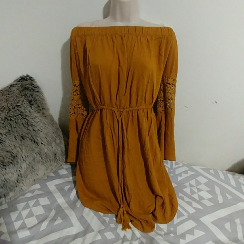 Off shoulder dress