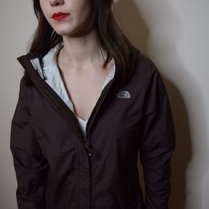North Face Brown Windbreaker