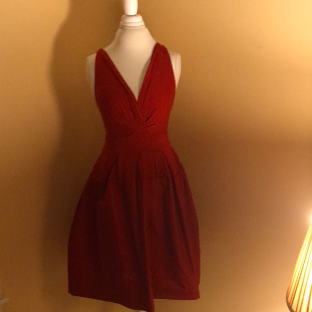 EUC DKNY red dress