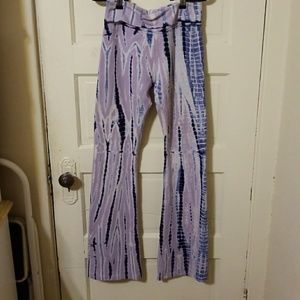 Rolled Waist Yoga Pants