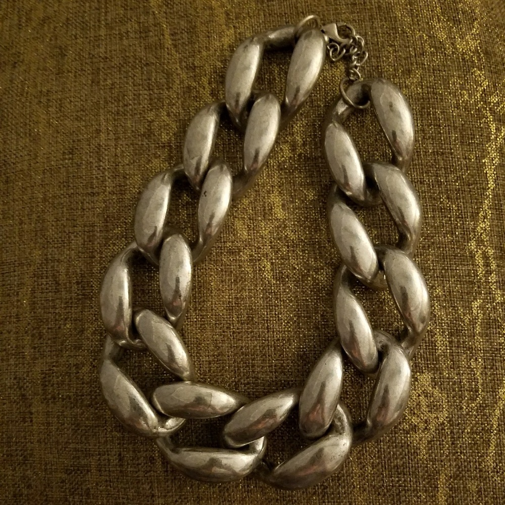 Large Curb chain Necklace