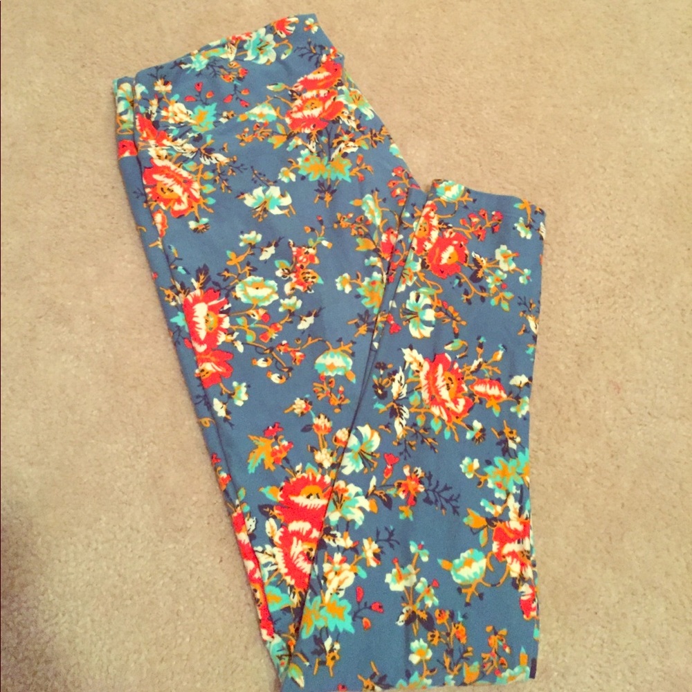 LULAROE leggings! Worn once!