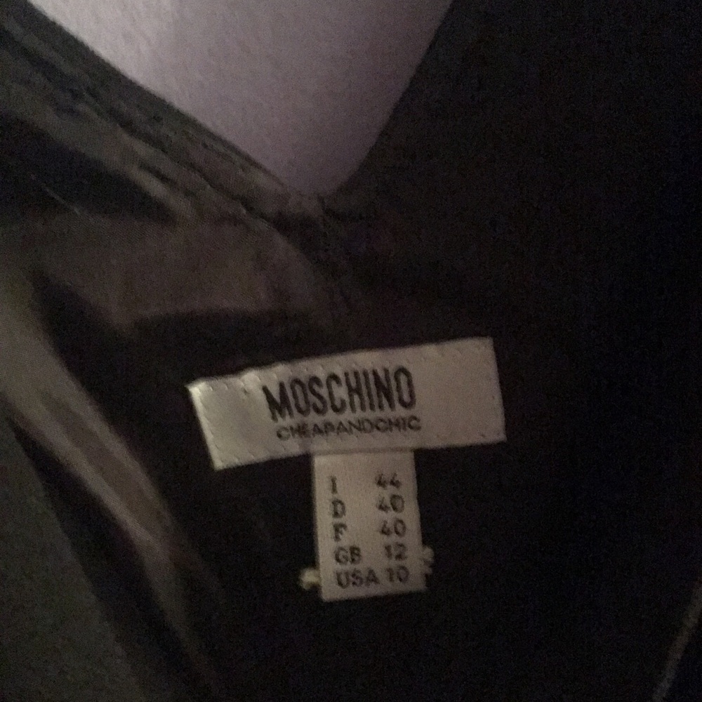 Moschino LITTLE BLACK DRESS😉! FINAL CALL!
