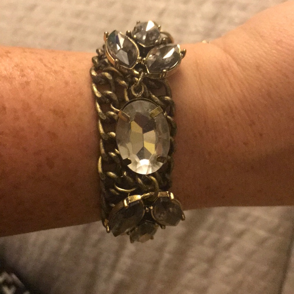 Embellished chain bracelet