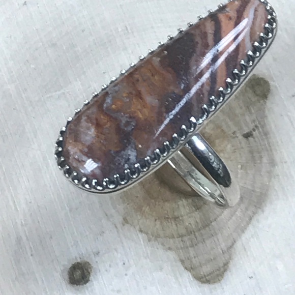 sedentary stone ring - Picture 5 of 8