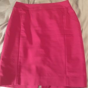 Hot Pink Pencil Skirt