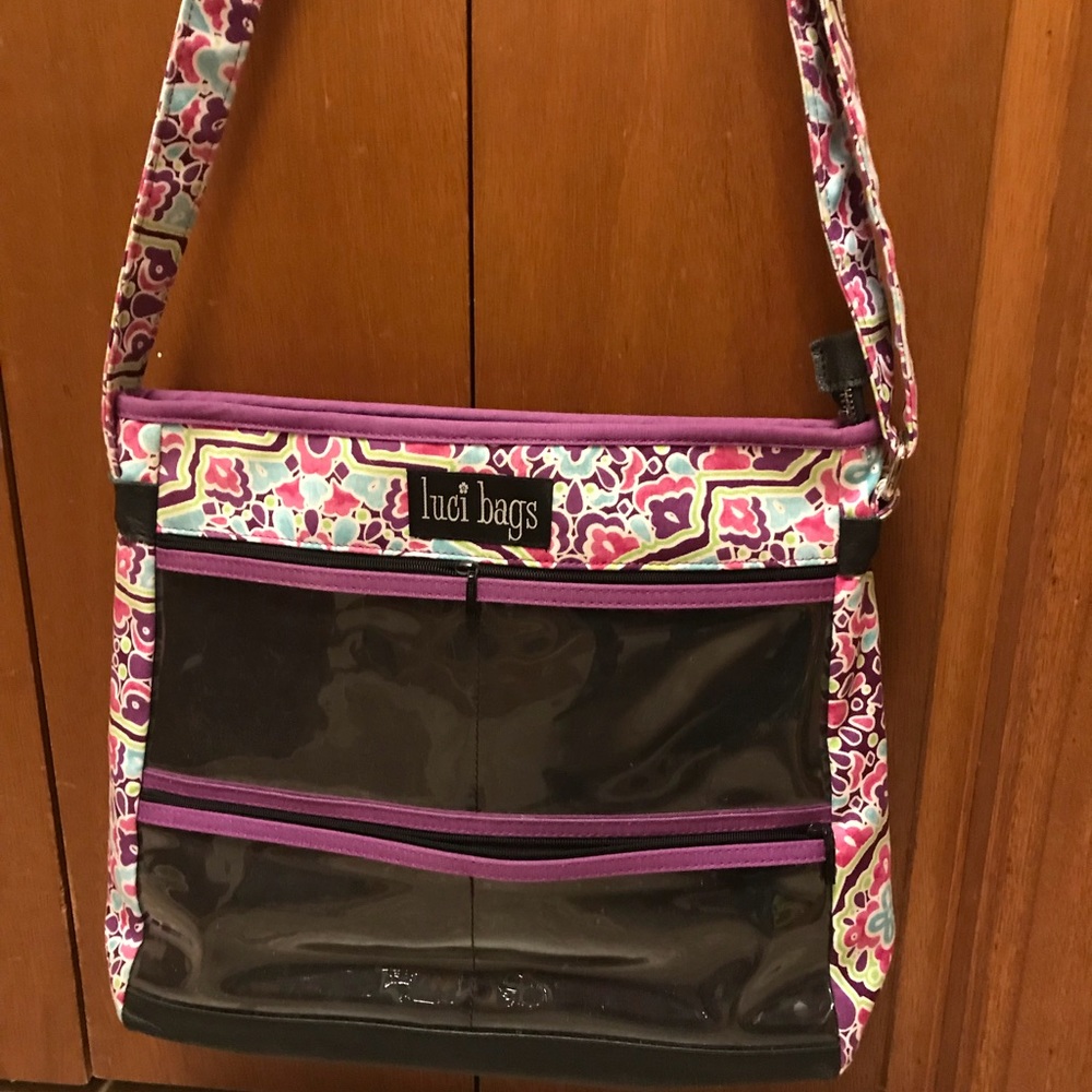 Luci display shoulder bag