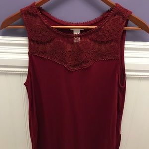 H&M Lace Tank Top