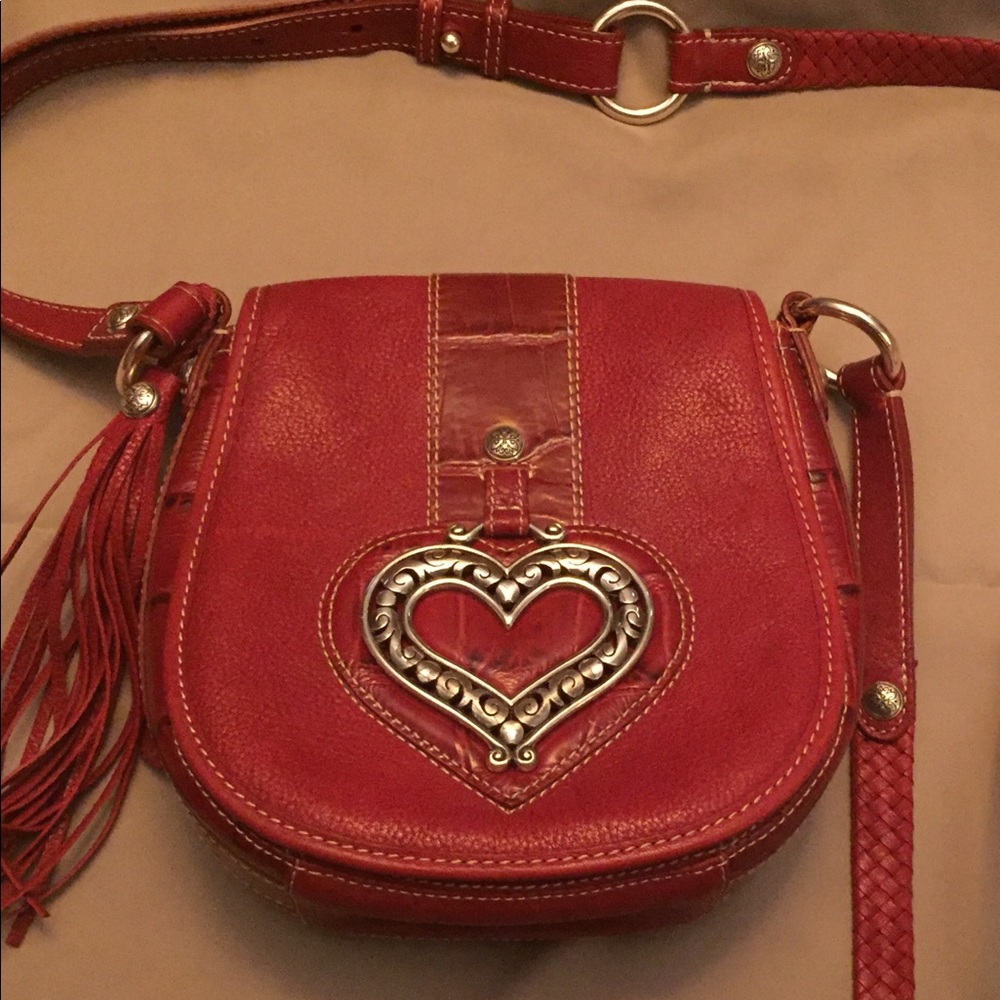 Small Brighton leather crossbody bag