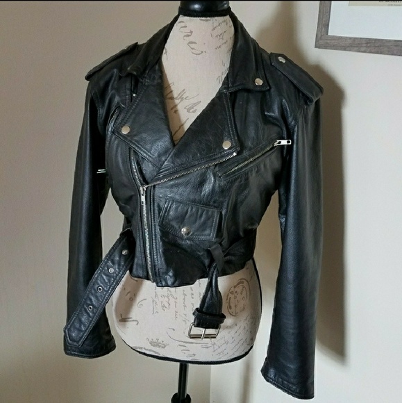 Vintage Jackets & Blazers - Vintage Leather Jacket