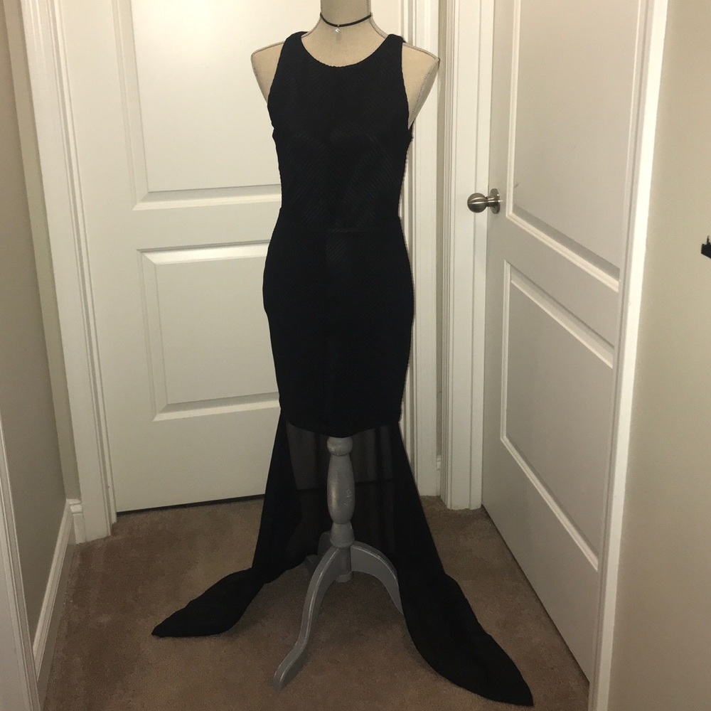 Bebe Dress with train
