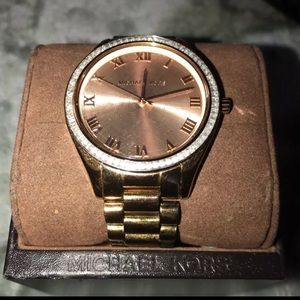 MK Rose Gold Watch