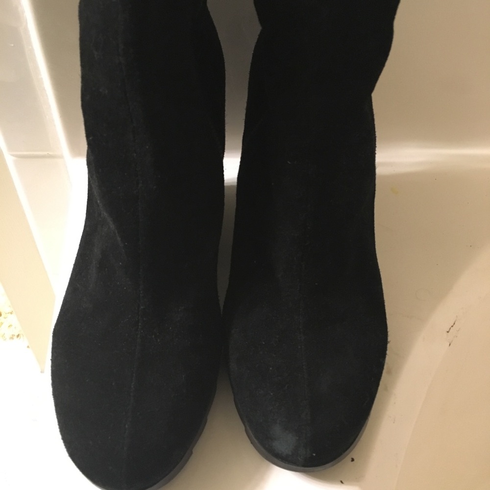 Nine West comfy black boots!!!!🎉🎉🎉