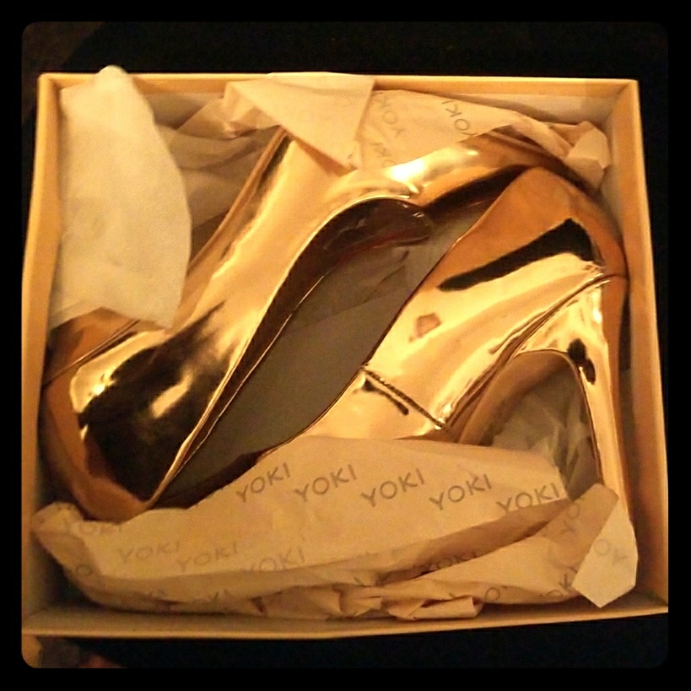 Rose Gold Heels