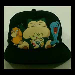 POKEMON ADJUSTABLE BASEBALL CAP HAT LIKE NEW