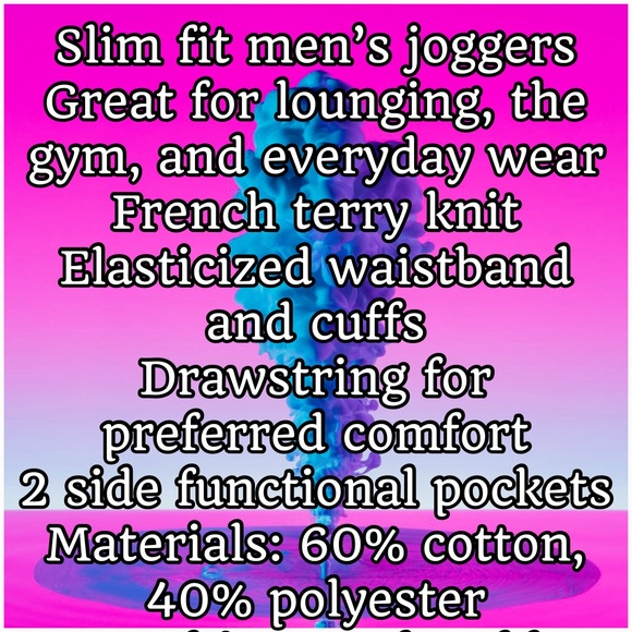 🎂 Great Gift SALE NEW Slim-fit joggers loungers - Picture 4 of 7