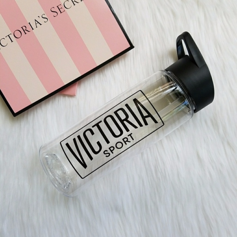 Victoria's Secret Water Bottle Flip Top Straw New