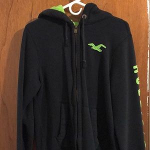 Hollister men’s zip up hoodie
