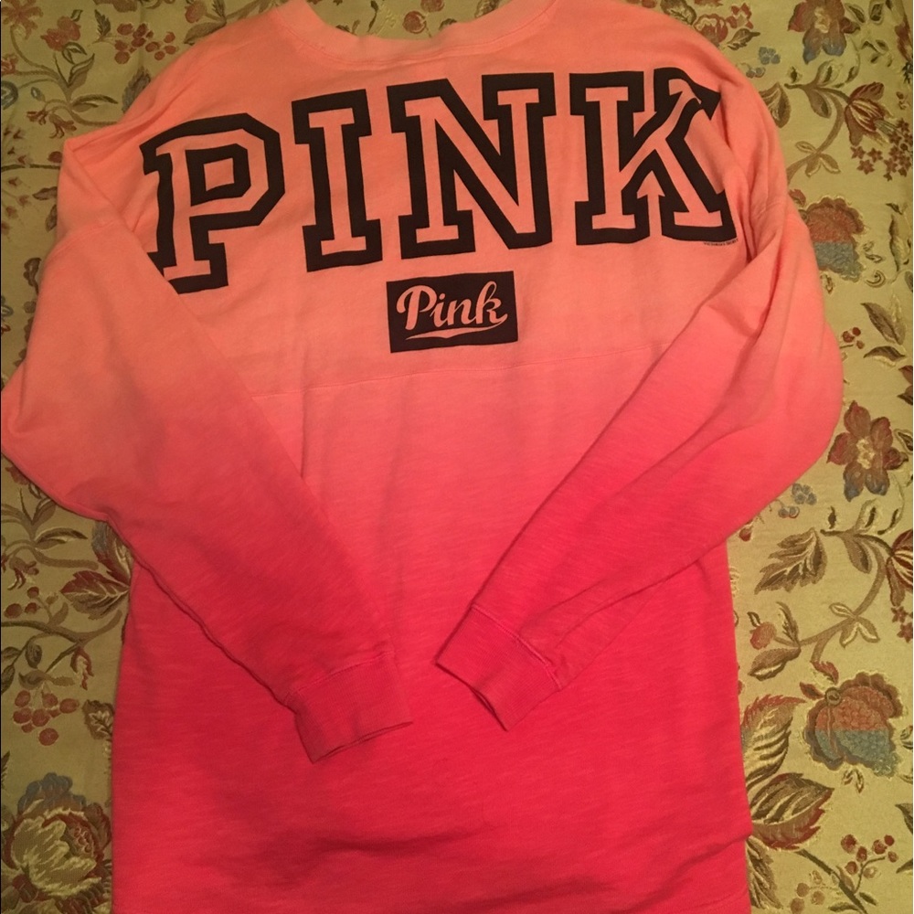 Pink Ombré Crew