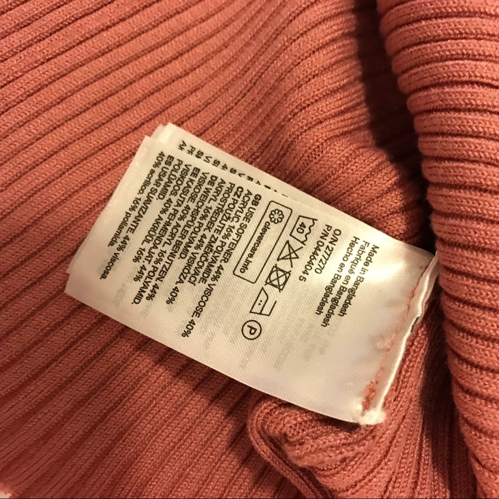 Divided H&M Pink Ribbed Knitted Sweater - Picture 6 of 8