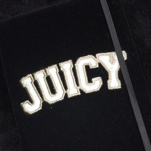 ( authentic ) Juicy Couture velvet notebook