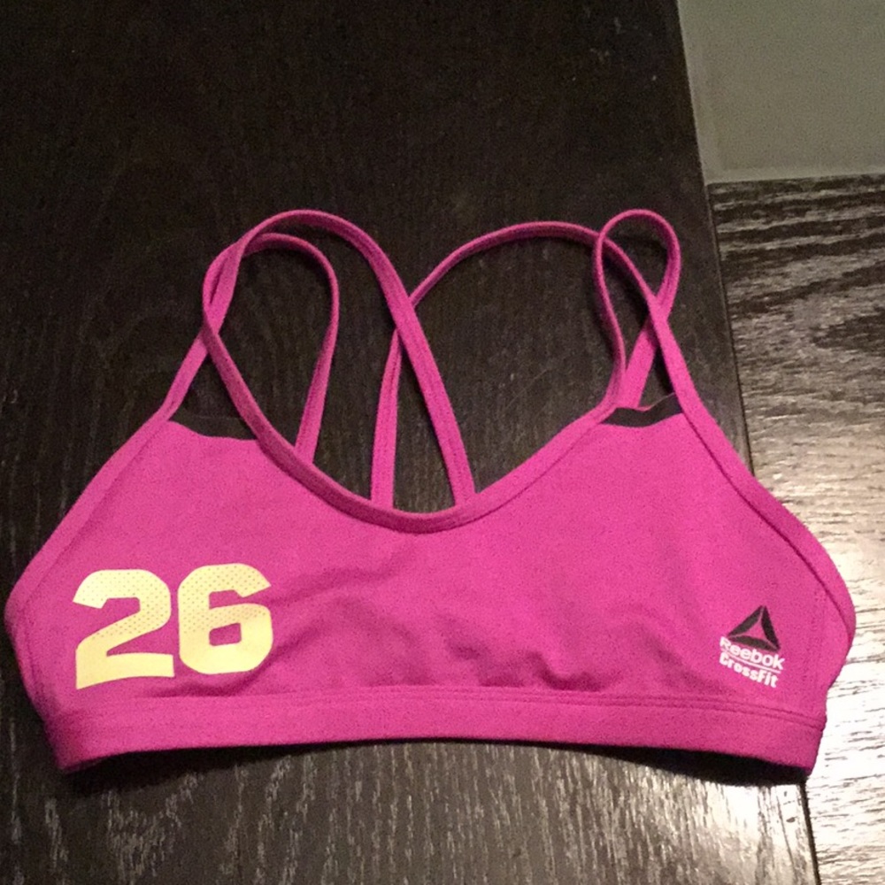 Reebok Crossfit games sports bra small