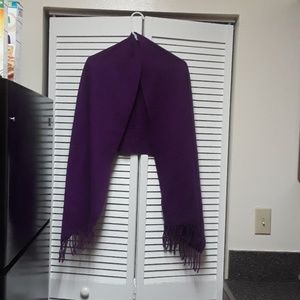 Talbot Purple Cashmere Shawl
