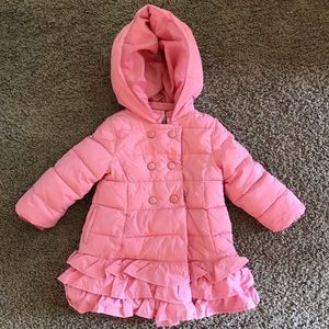 ❌SOLD❌ Gymboree Pink ruffle coat