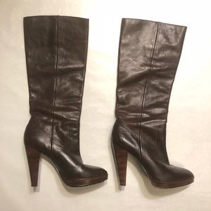 Frye leather boots, size 8