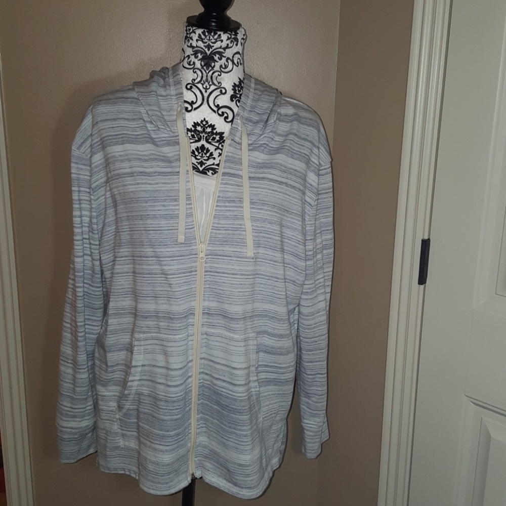 New Hanes hooded jacket