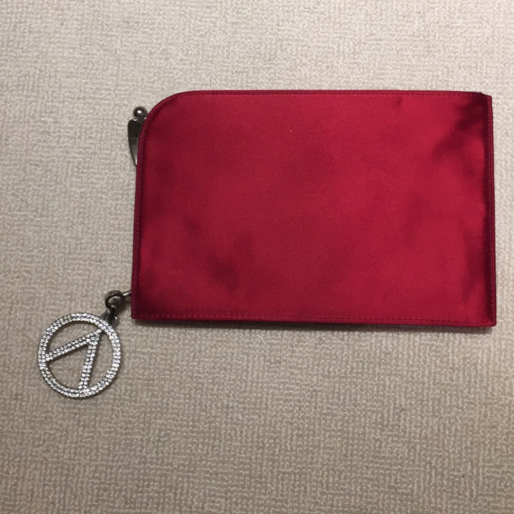 Valentino silk clutch
