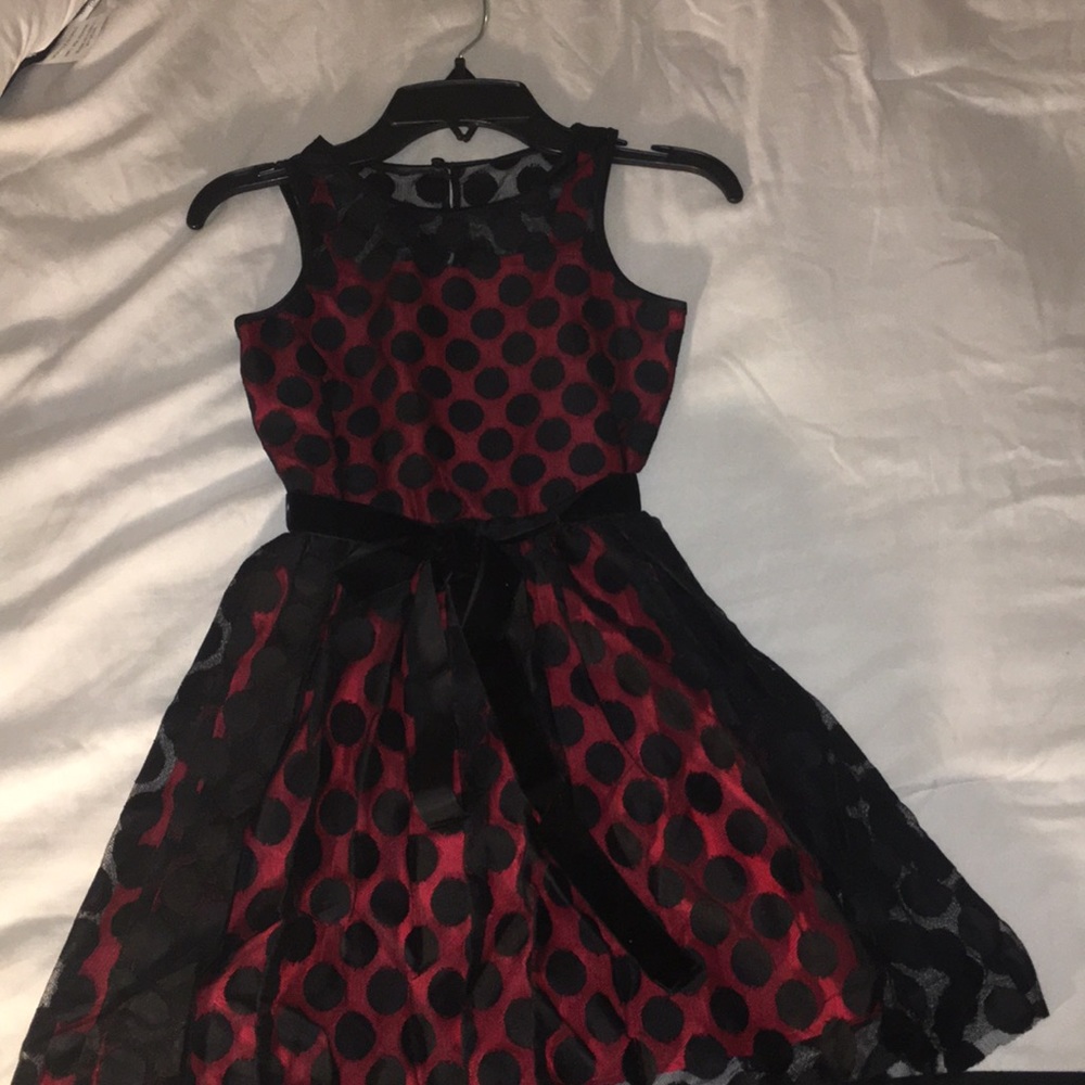 Blush by Us Angel poka dot dress